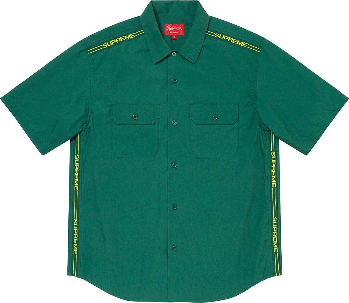 Logo Rib S/S Work Shirt view 2